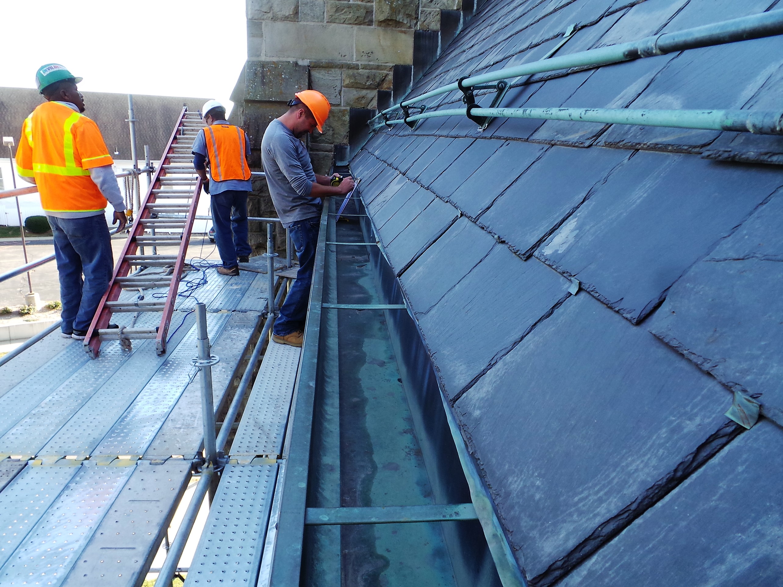 Slate Tile Roof Repair