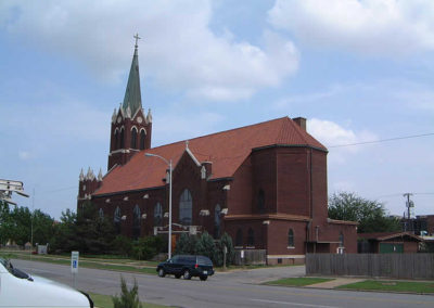 Spanish Tile Roof on Church