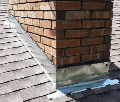 Chimney Flashing Repaired