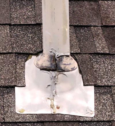 Vent Pipe Flashing Leaks