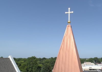 Church Steeple Roof Repair