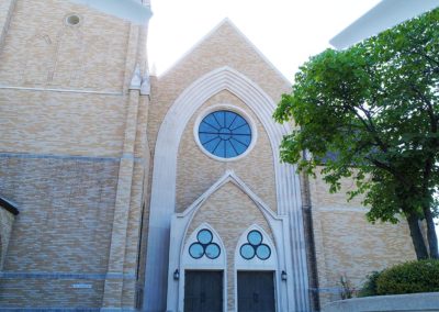 Stained Glass Sealing - St. Paul United Methodist Church Muskogee, OK