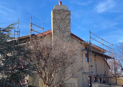 Concrete Tile Roof Under Construction