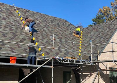 Vermont Slate Tri-color Tile Roofing