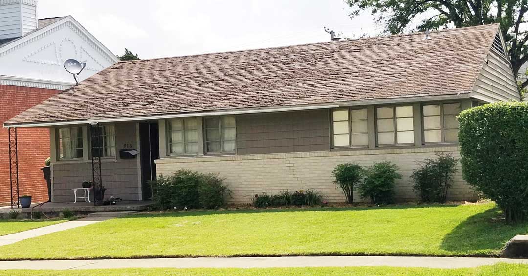 Old Roof Before Replacement