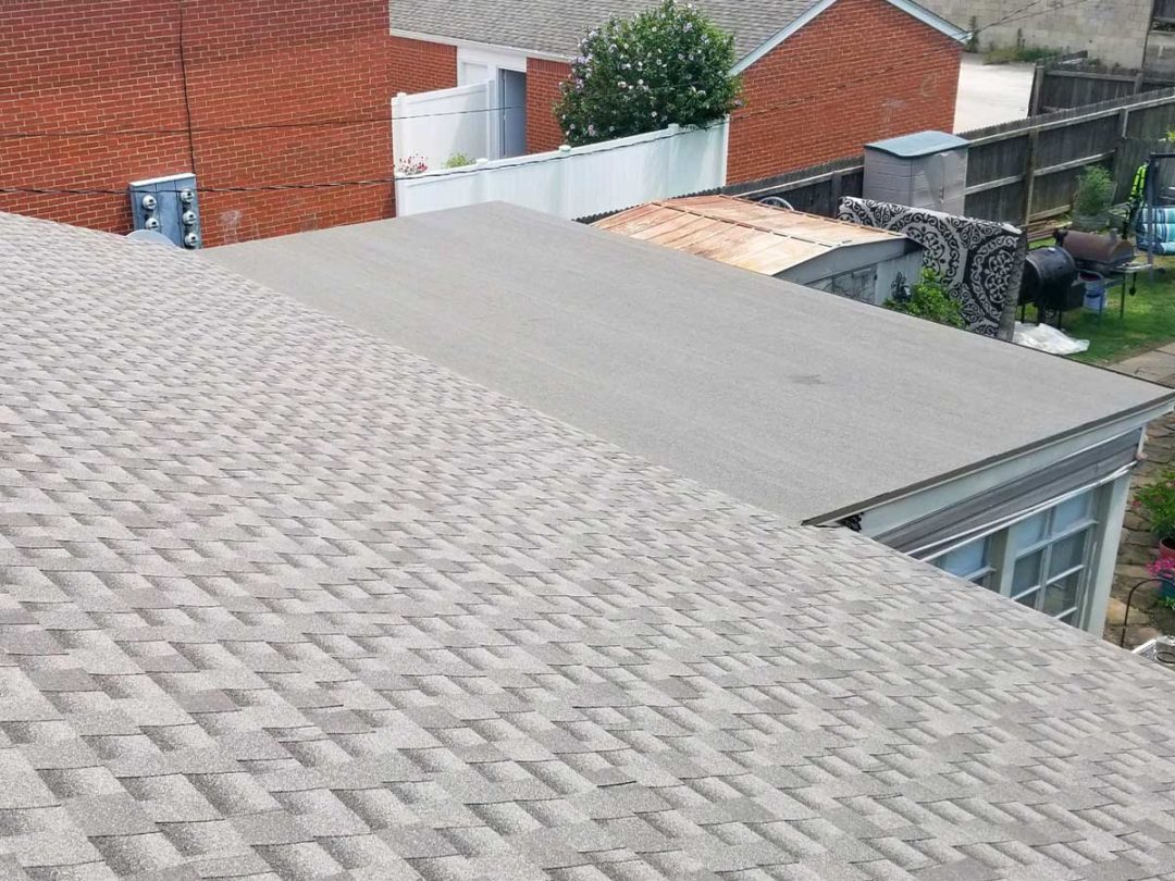 Worn Out Roof Shingles Replaced With Architectural Shingles Wow