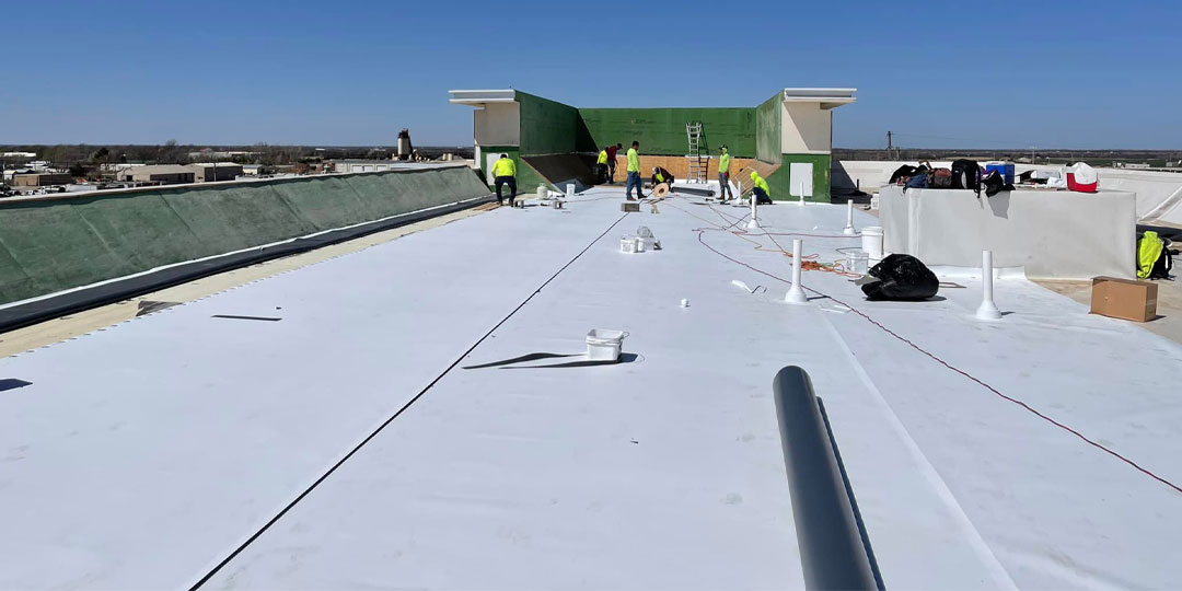 TPO Roof Installation Near Tulsa