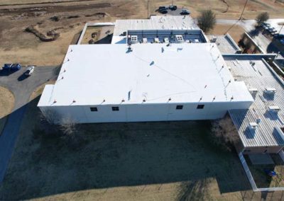 TPO Roof Aerial View