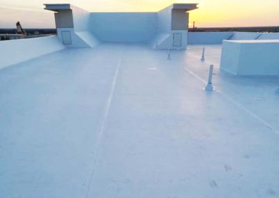TPO Roof Membrane Installed