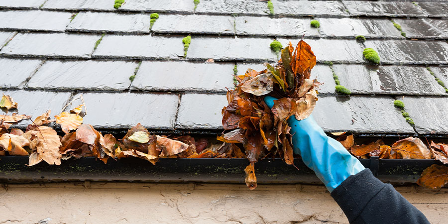 overehelming roof clog