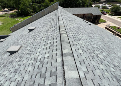 After Roofing Asphalt Shingle Commercial Apartment Tulsa