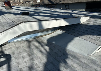 After Roofing Asphalt Shingle House Tulsa