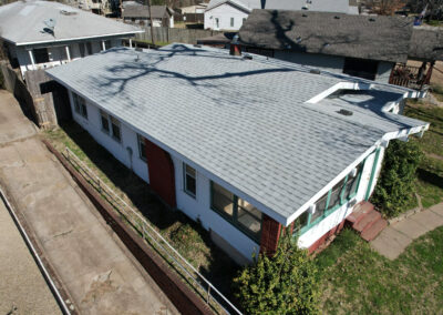 After Roofing Asphalt Shingle House Tulsa